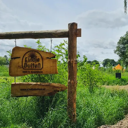 אוהל מפואר Bell Tent In Voedselbos *