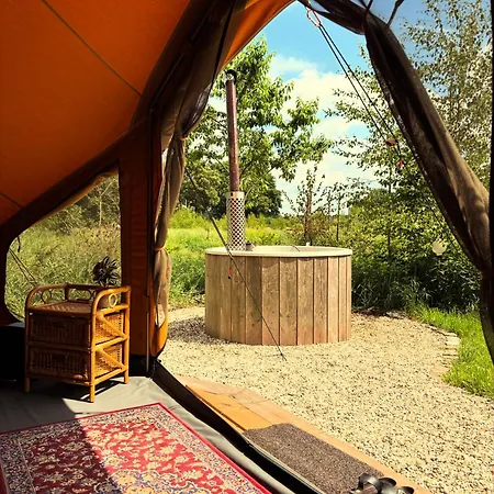 Bell Tent In Voedselbos Luksustelt Nederweert-Eind